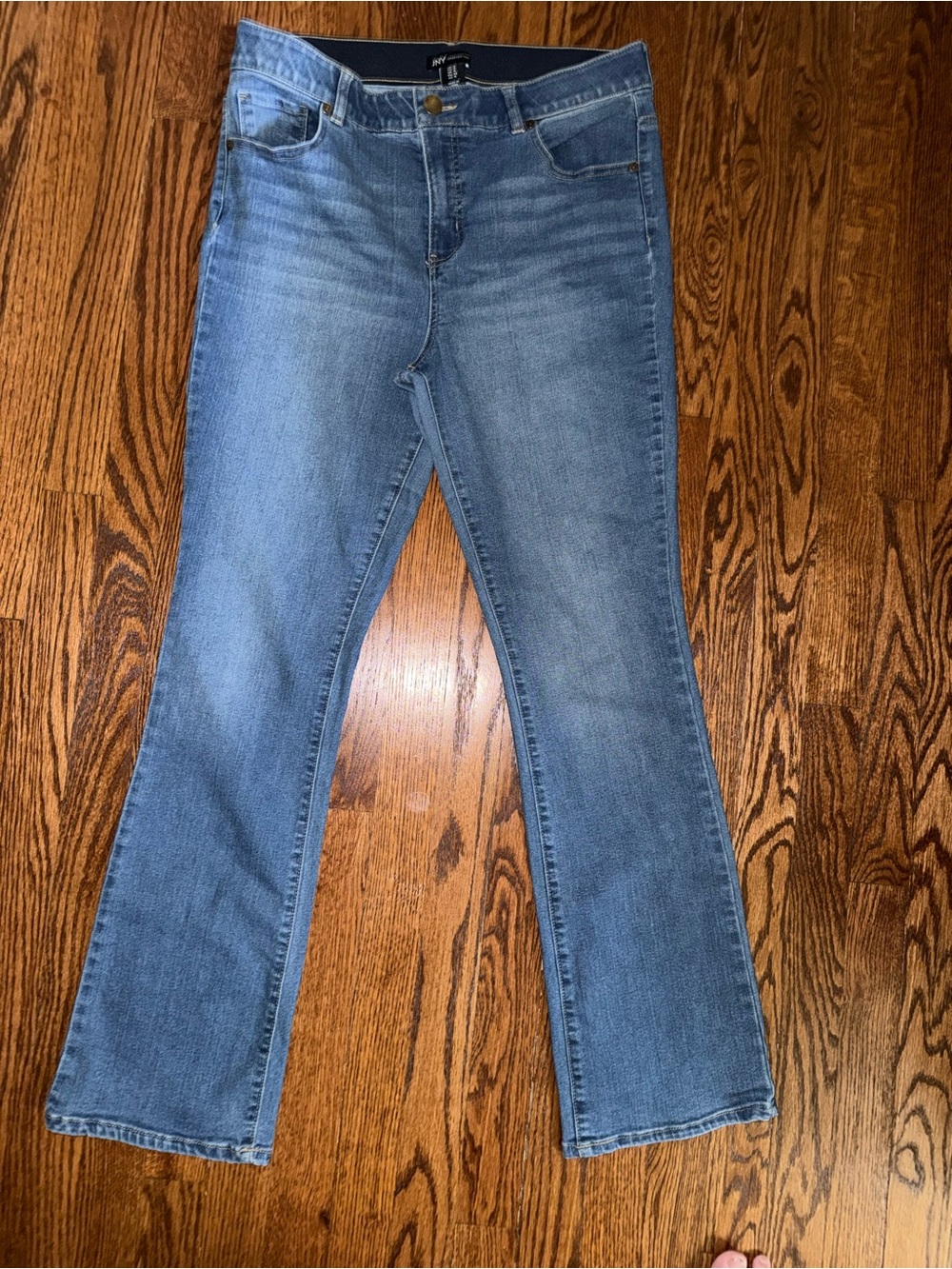 Jones New York Light Blue Boot Cut Jeans